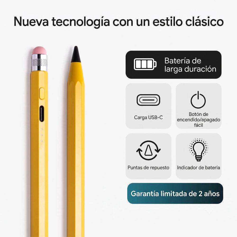 Lapiz_Oxford_ZAGG_Stylus_Universal_con_Punta_Amarillo_Imagen_posicion_2_iShop_El_Salvador