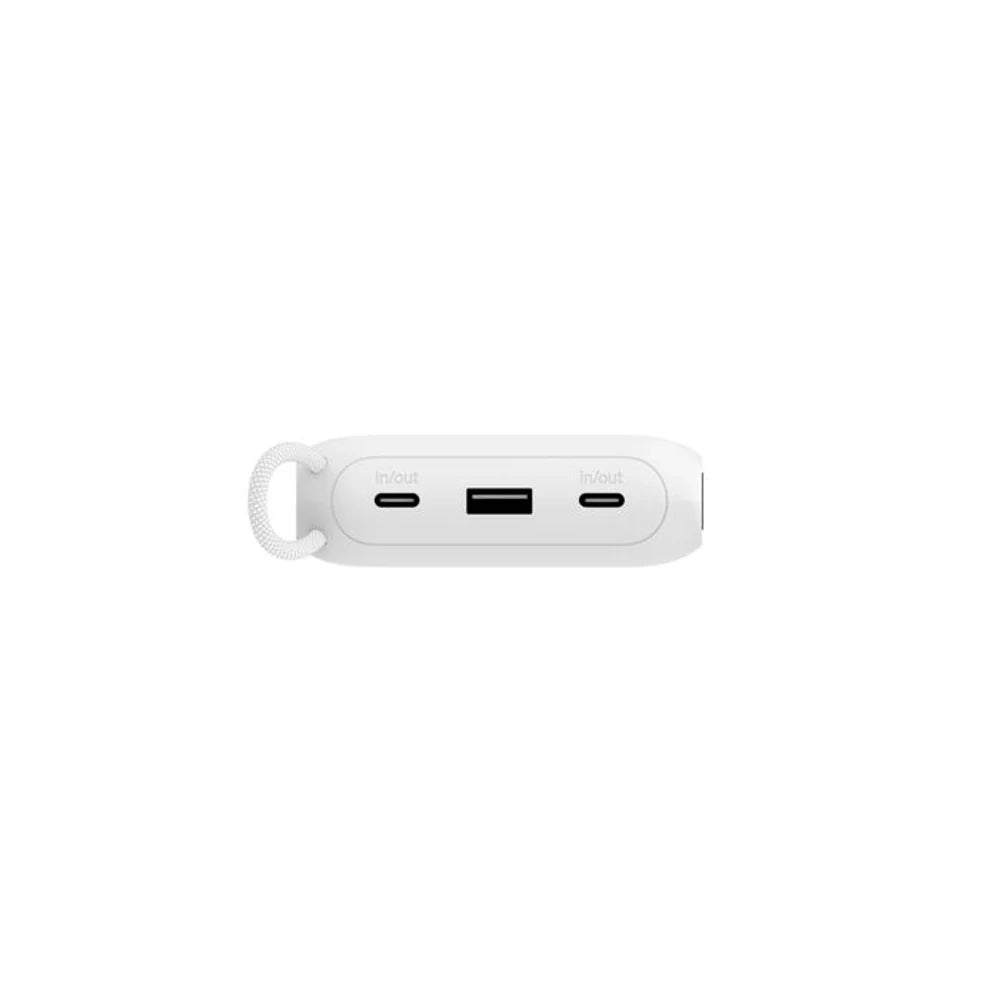 Batería:_Externa _Belkin_20K_con_2_USB_C_Blanco_Posicion_6_ iShop_El_Salvador