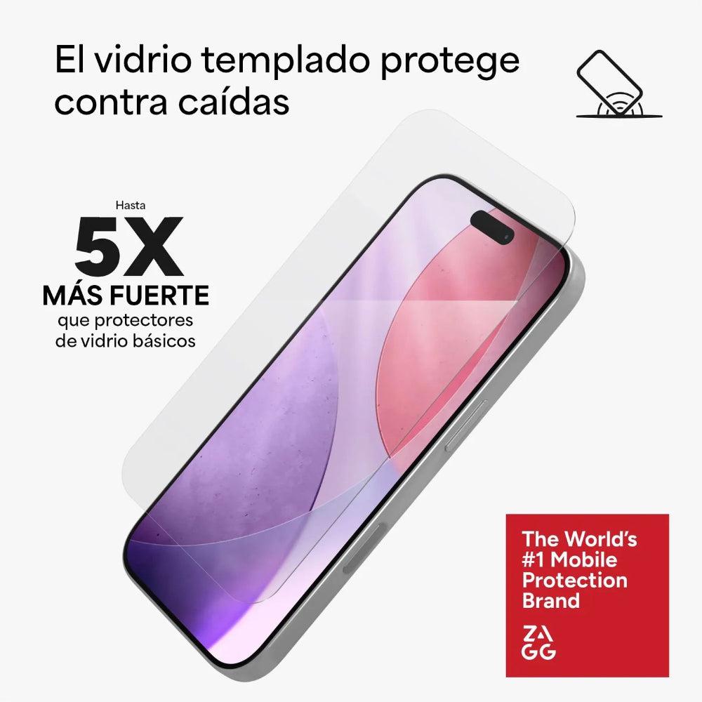 Protector de Pantalla Zagg Glass Elite para iPhone 17 Series