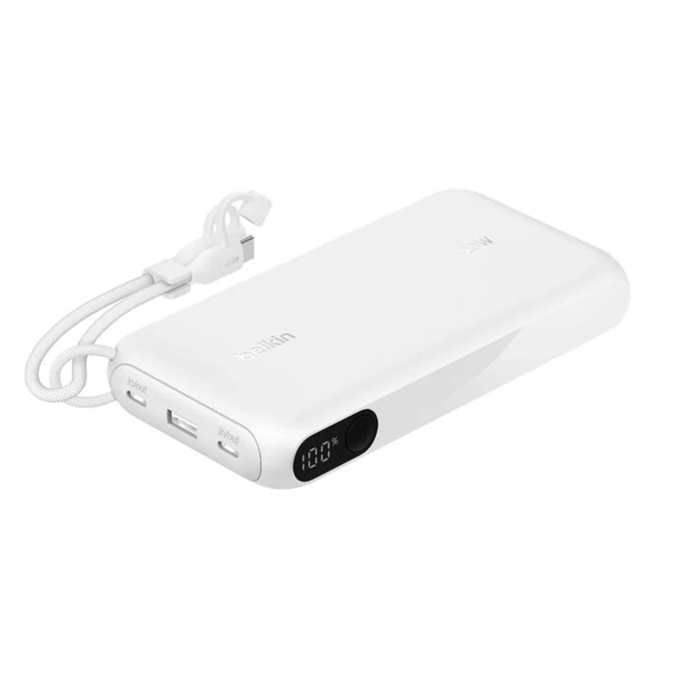 Batería:_Externa _Belkin_20K_con_2_USB_C_Blanco_Posicion_11_ iShop_El_Salvador