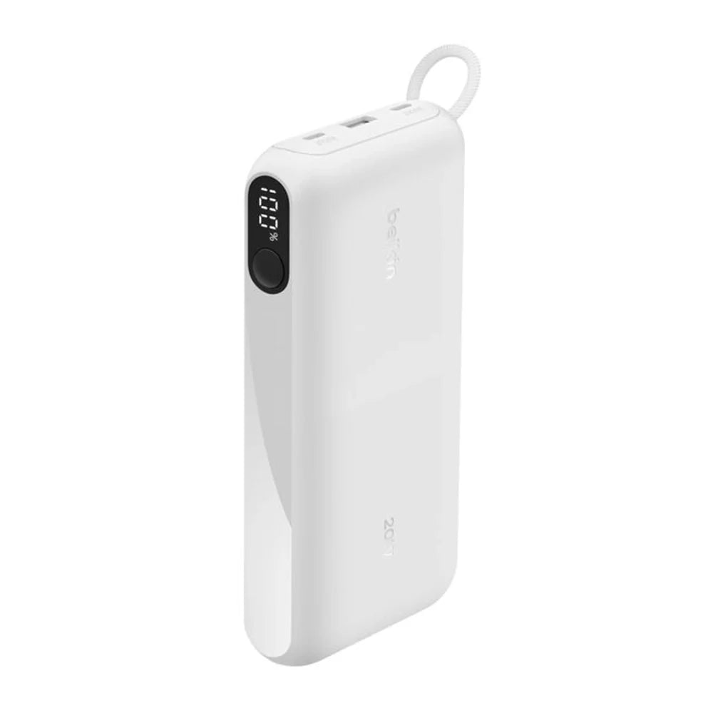 Batería:_Externa _Belkin_20K_con_2_USB_C_Blanco_Posicion_4_ iShop_El_Salvador