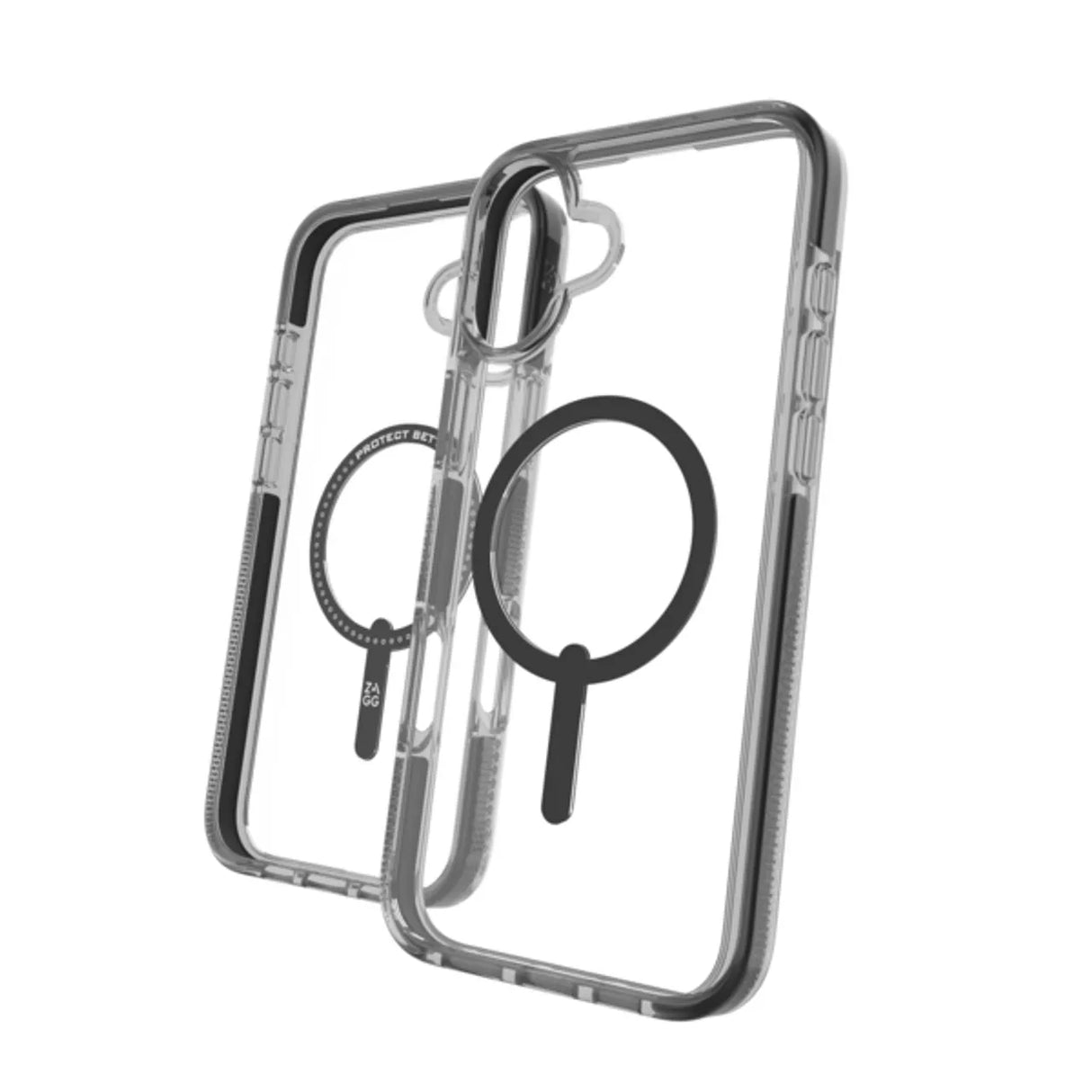 Case Zagg Santa Cruz Snap Magsafe para iPhone 16 - Negro