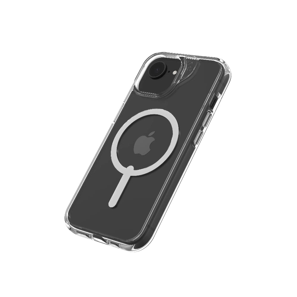 Case ZAGG Crystal Palace con MagSafe para iPhone 16e - Transparente