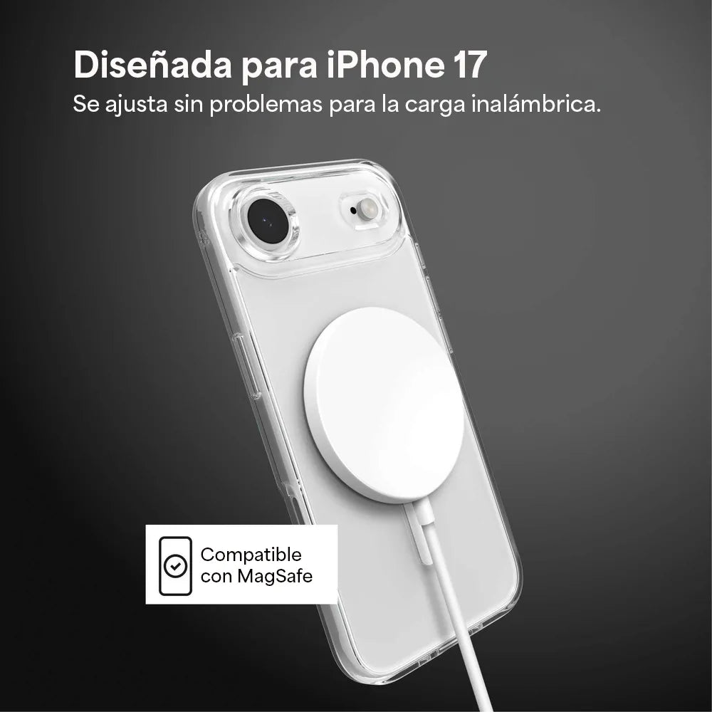 Case Zagg Crystal Palace Snap Magsafe para iPhone 17 Air - Transparente