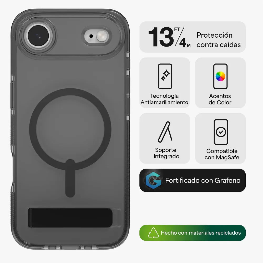 Case_ZAGG_Santa_Cruz_con_MagSafe_KS_para_iPhone_17_Air_Negro_Medianoche_Imagen_posicion_2_iShop_El_Salvador