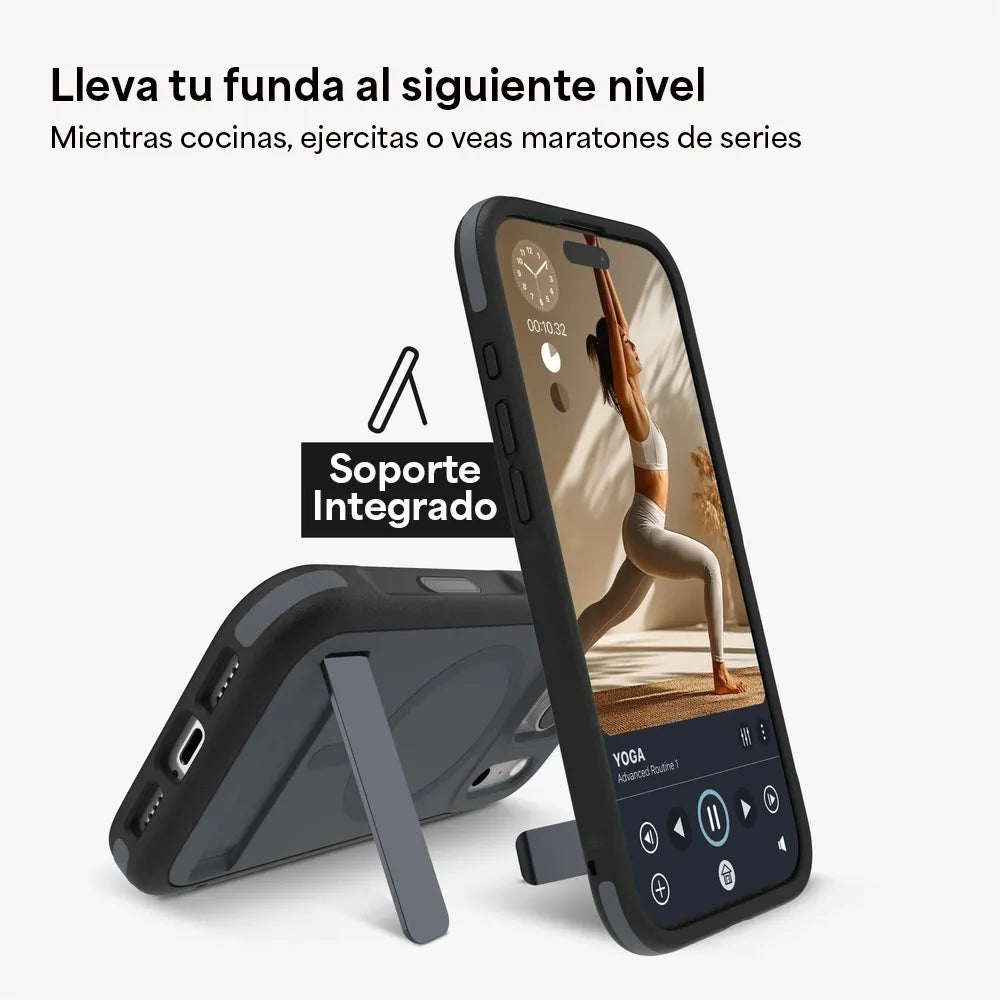 Case_ZAGG_Sedona_Snap_MagSafe_KS_para_iPhone_17_Pro_Carbón_Posición_10_iShop_El_Salvador