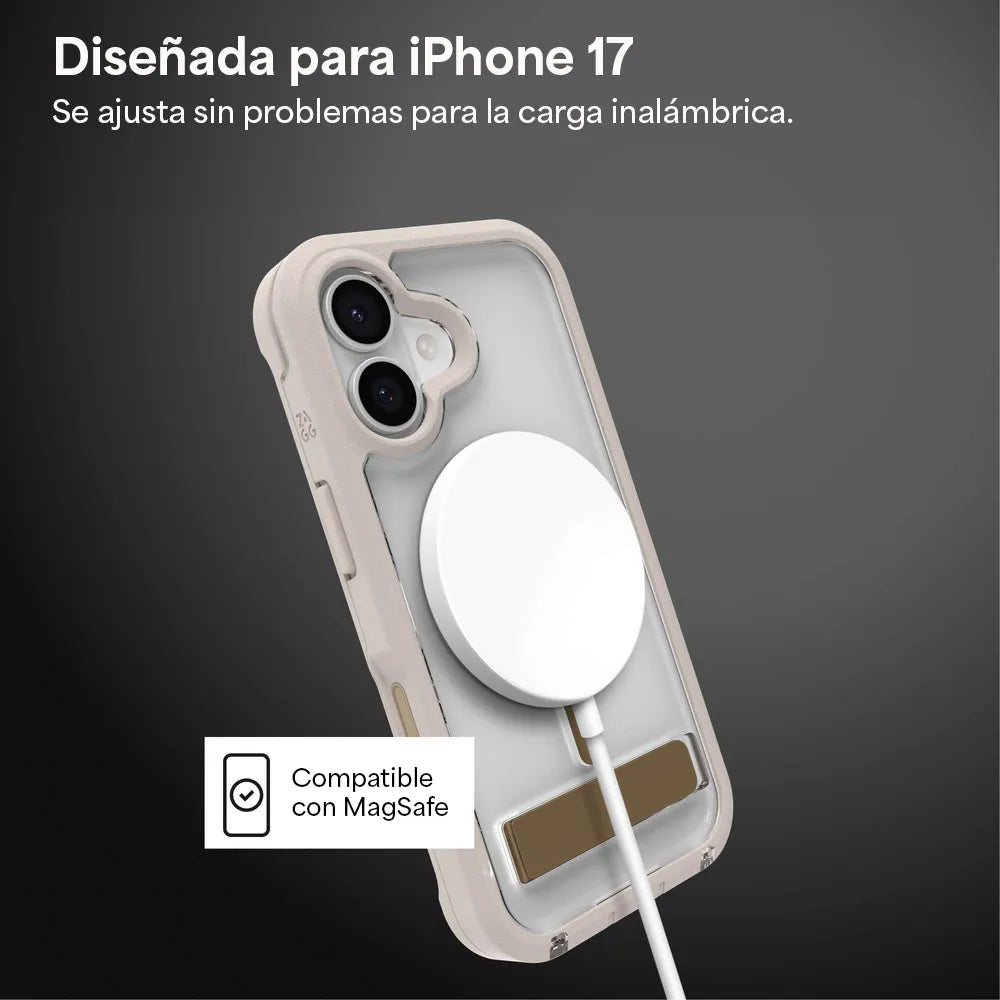 Case_ZAGG_Rainier_con_MagSafe_KS_para_iPhone_17_Arena_Posición_4_iShop_El_Salvador