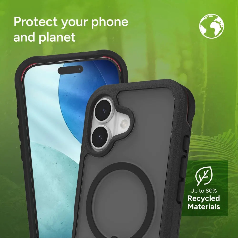 Case_ZAGG_Rainier_con_MagSafe_KS_para_iPhone_17_Negro_Humo_Posición_12_iShop_El_Salvador