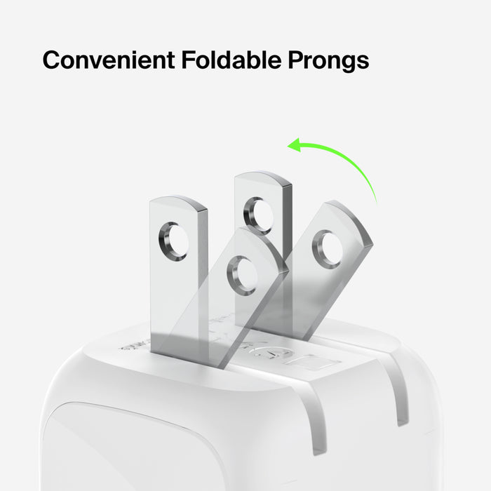 Cargador Belkin USB-C compacto de 20W - Blanco