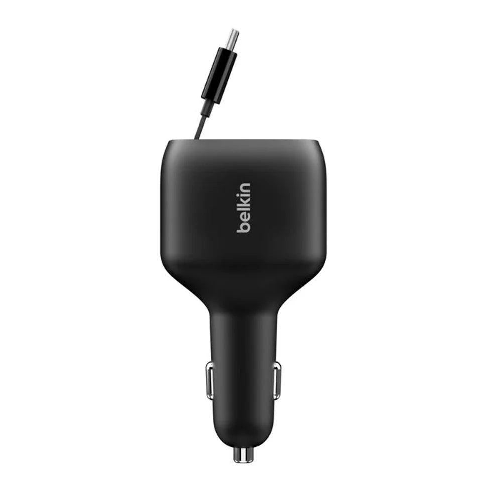 Cargador_de_Carro_Retráctil_Belkin_(2_USB-C/1_USB-A)_75W_Negro_Posicion_9_iShop_El_Salvador