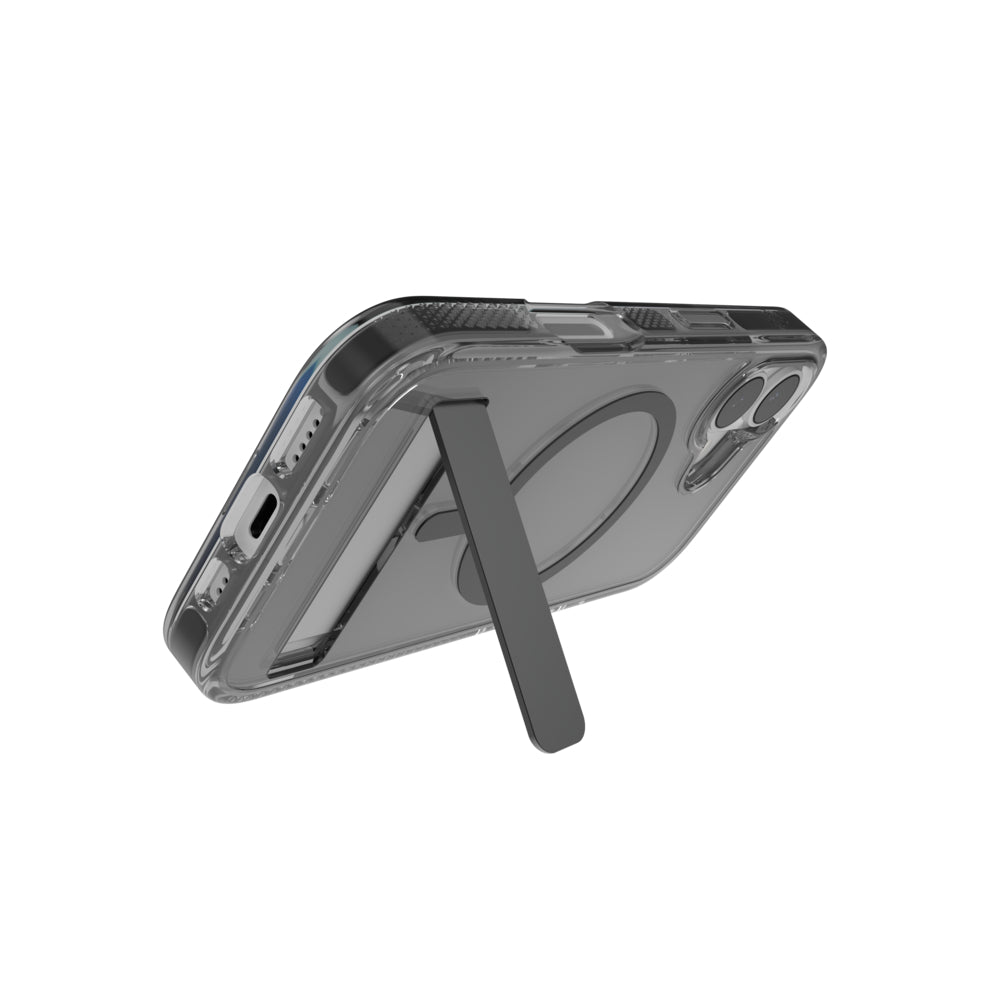 Case ZAGG Santa Cruz con MagSafe KS para iPhone 17 - Negro Medianoche