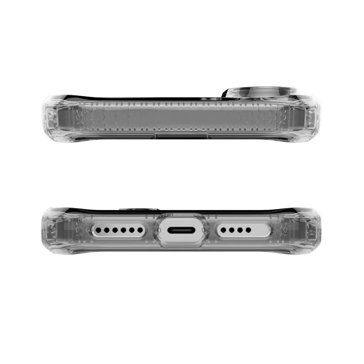 Case ItSkins Hybrid R Vapor Stand con MagSafe para iPhone 16 - Negro