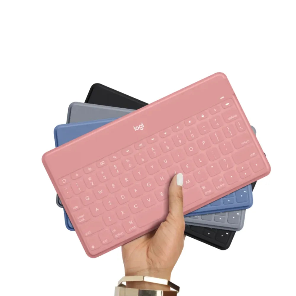 Teclado Logitech KEYS-TO-GO Ultra Slim para Dispositivos iOS - Negro