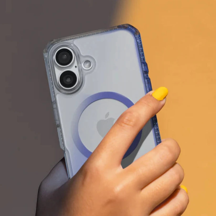 Case ItSkins Hybrid R Mood con Magsafe para iPhone 16 - lavanda