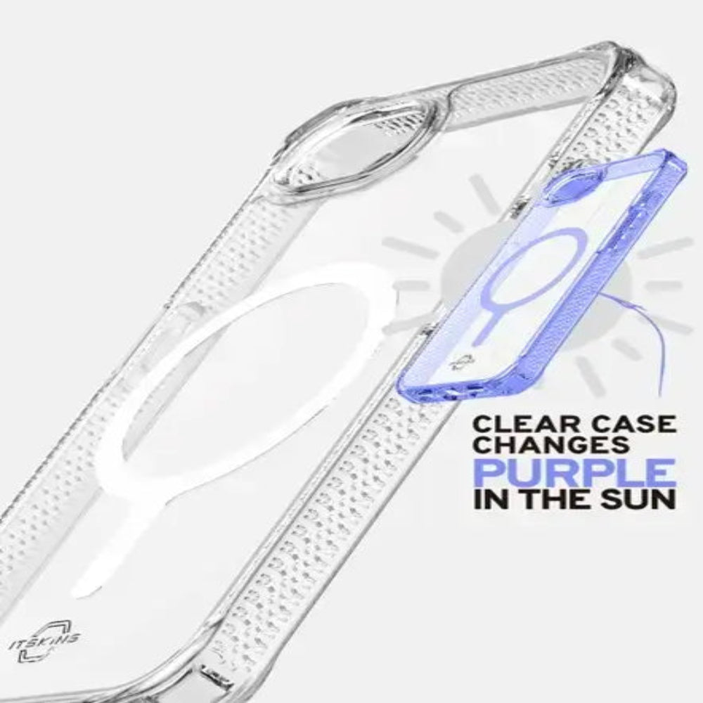 Case ItSkins Hybrid R Mood con Magsafe para iPhone 16e - Lavanda