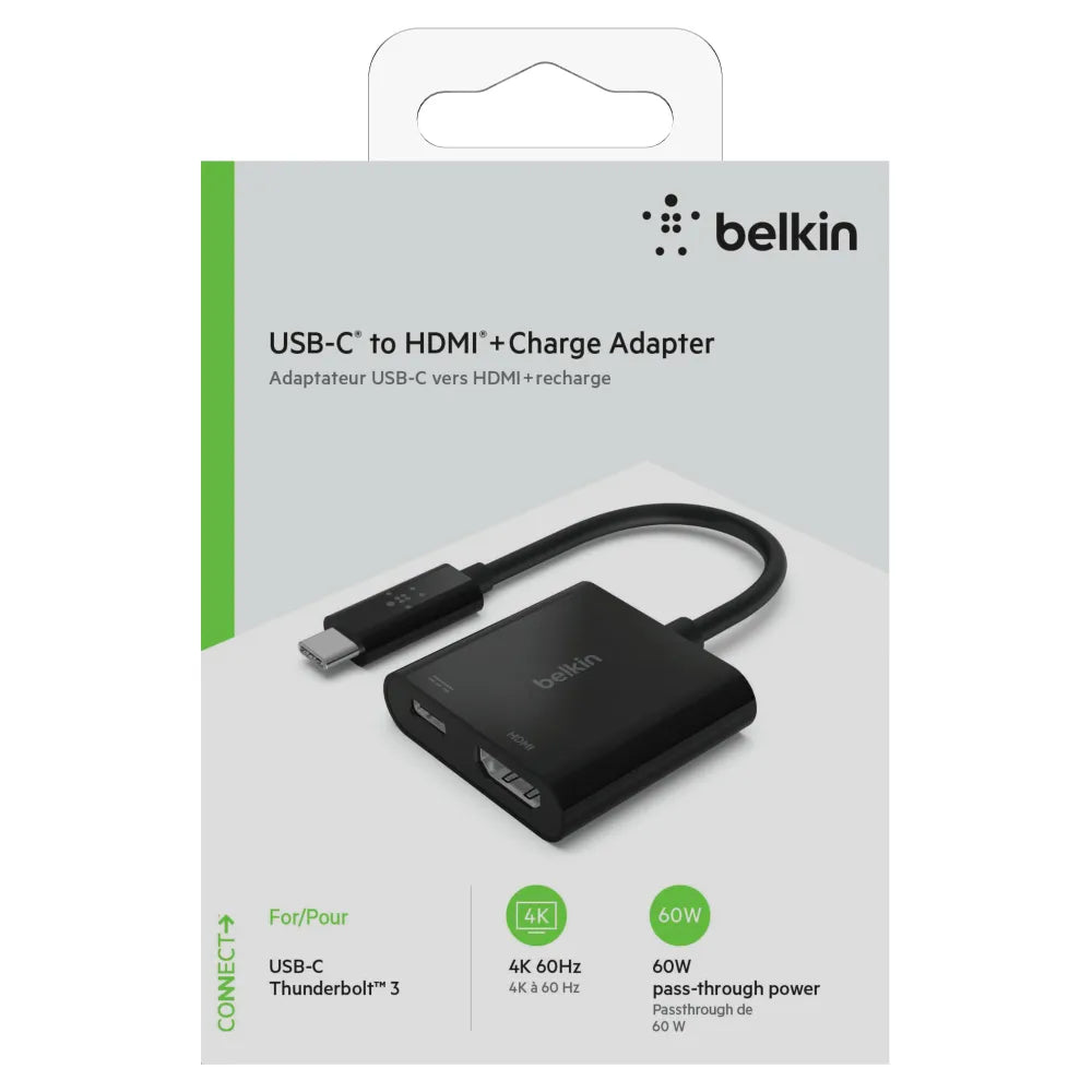 Adaptador Belkin USB-C a HDMI - Negro