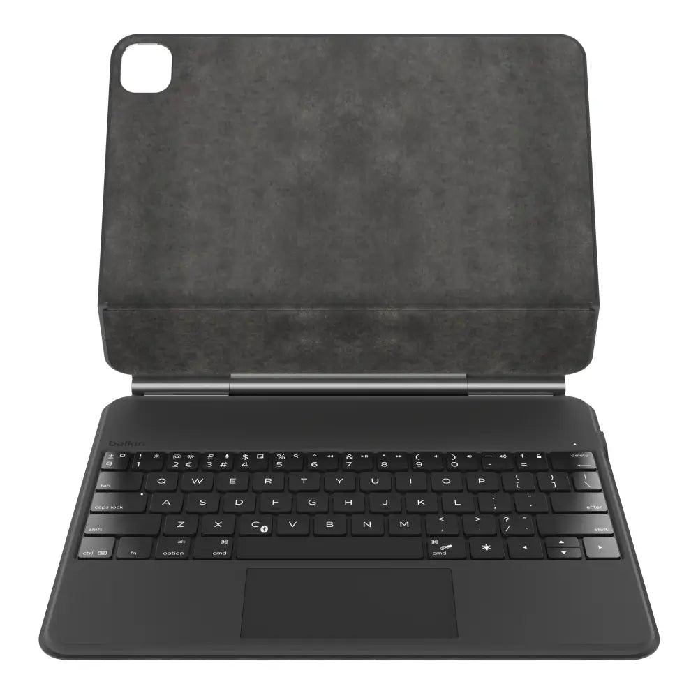 Teclado_Pro_Belkin_para_iPad_Air_13_M2_M3_iPad_Pro_12_9_3ra_a_6ta_gen_con_Soporte_Magnetico_Gris_Imagen_posicion_2_iShop_El_Salvador