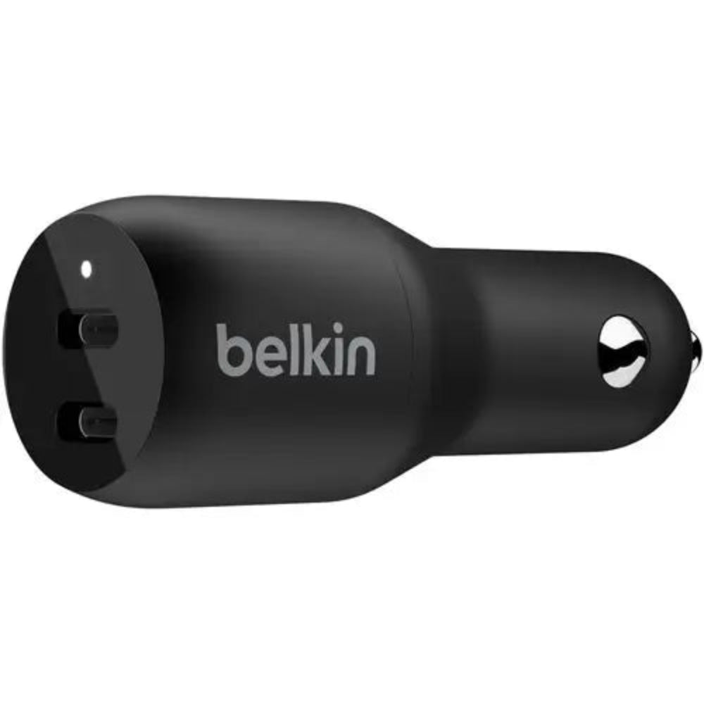 Cargador Carro Belkin Dual USB-C 36W - Negro