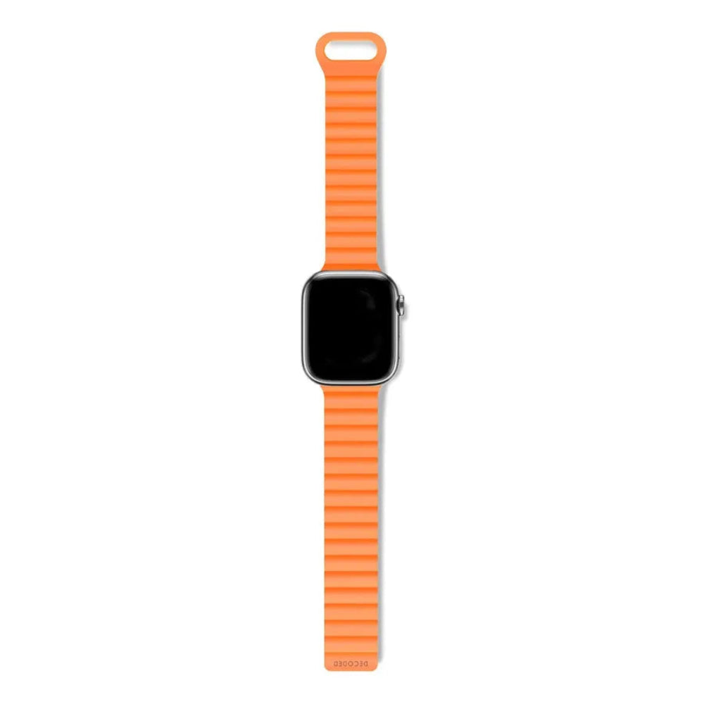 Correa DECODED con tracción magnética para Apple Watch (42/44/45/49mm) - Naranja