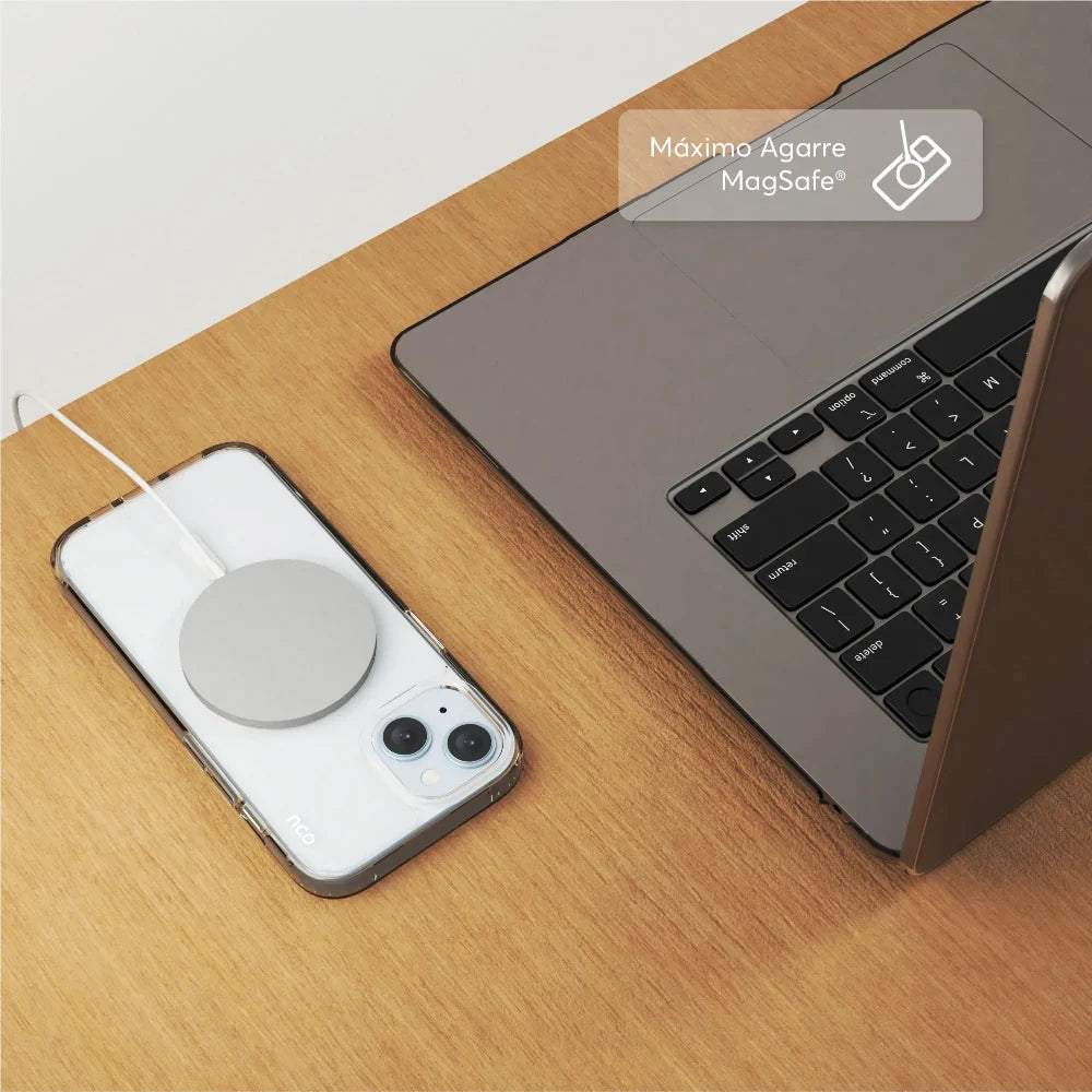 Case_NCO_SafeCase_Clear_Crystal_con_Magsafe_para_iPhone_15_Transparente_Imagen_posicion_5_iShop_El_Salvador