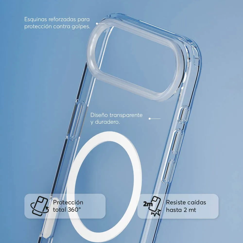 Case NCO SafeCase Clear con MagSafe para iPhone 17 Series