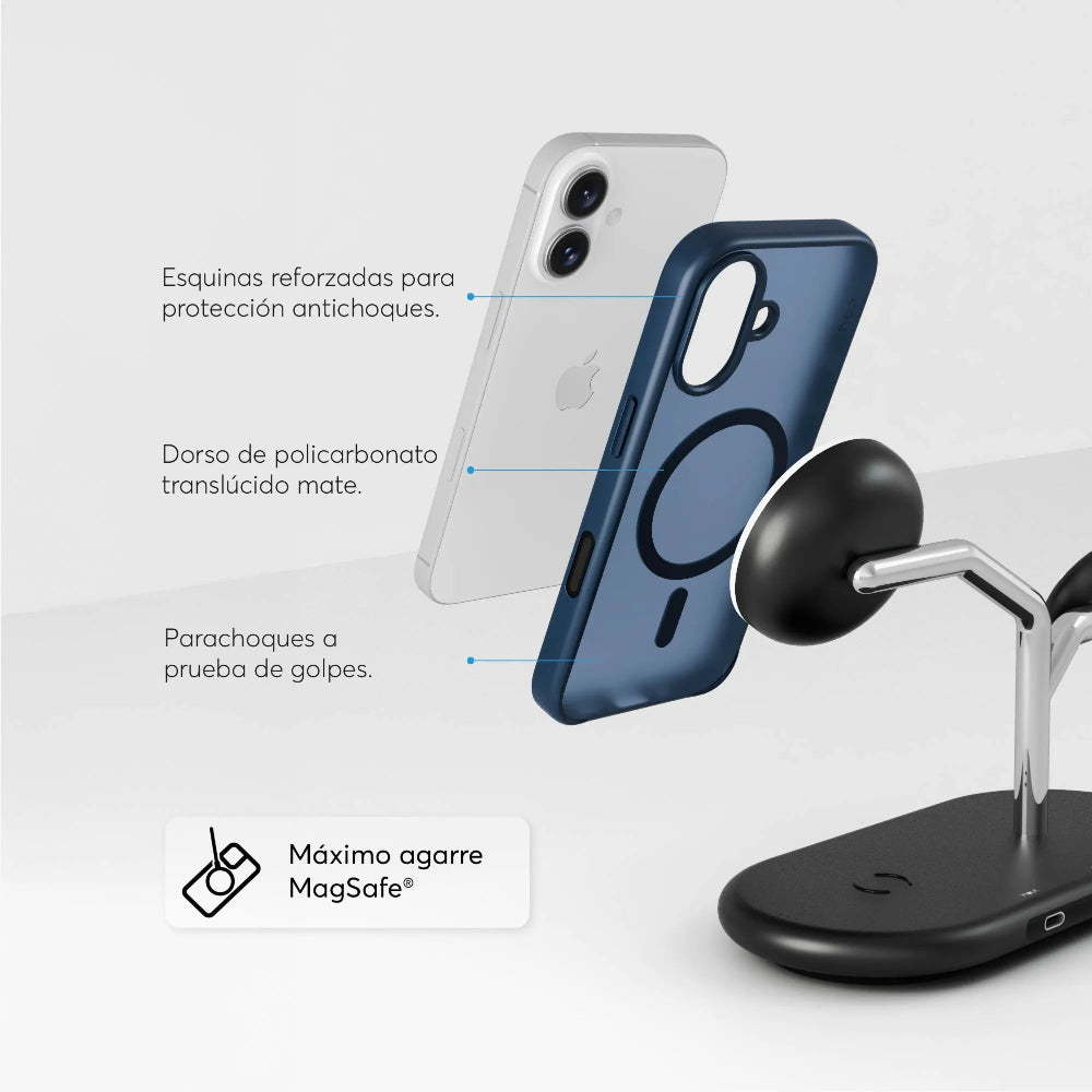 Case NCO SafeCase Lite con MagSafe para iPhone 17 - Azul Naval