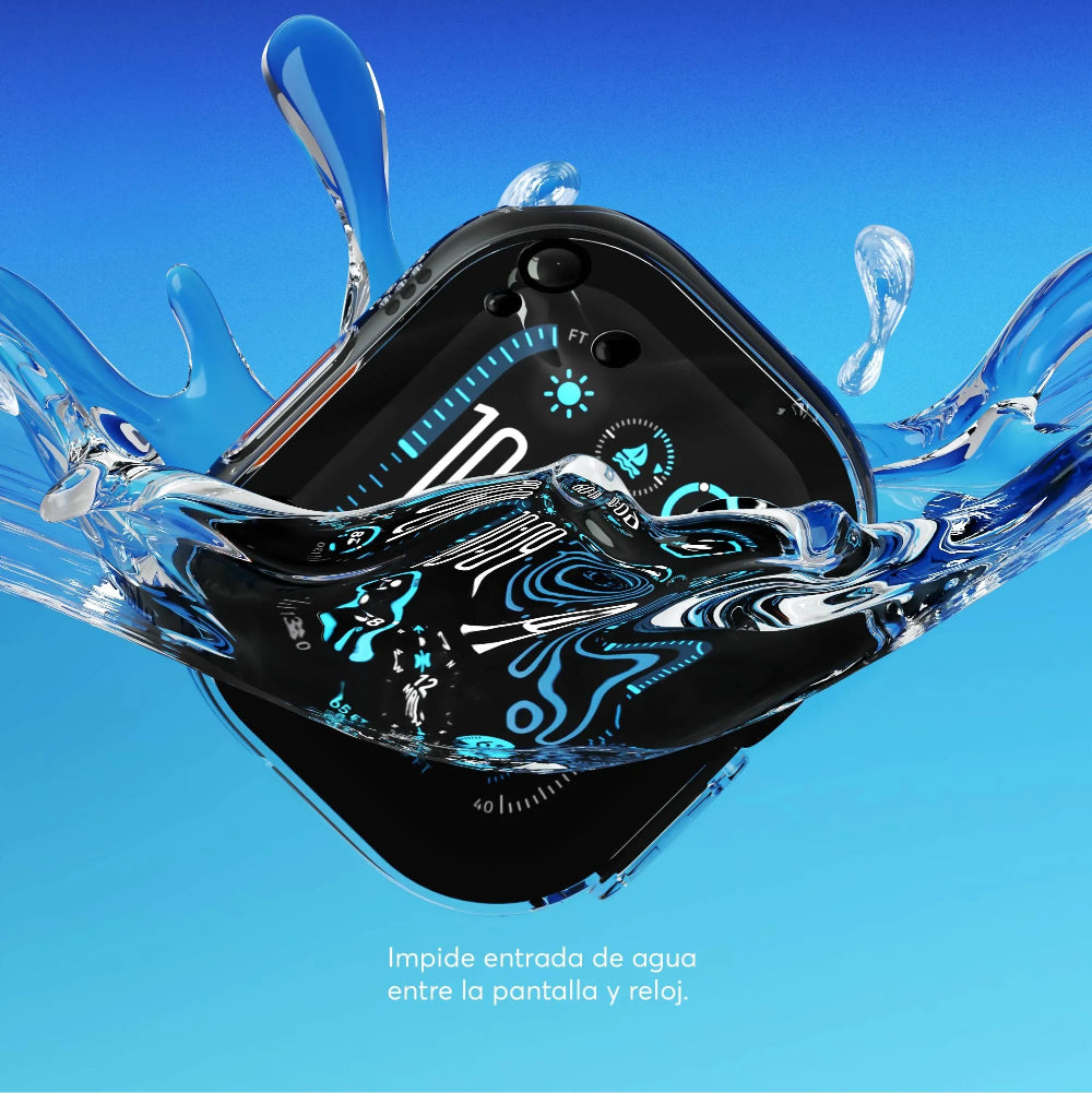 Case NCO ClearCase Crystal para Apple Watch Ultra 3 / 2 / 1 - 49mm - Transparente