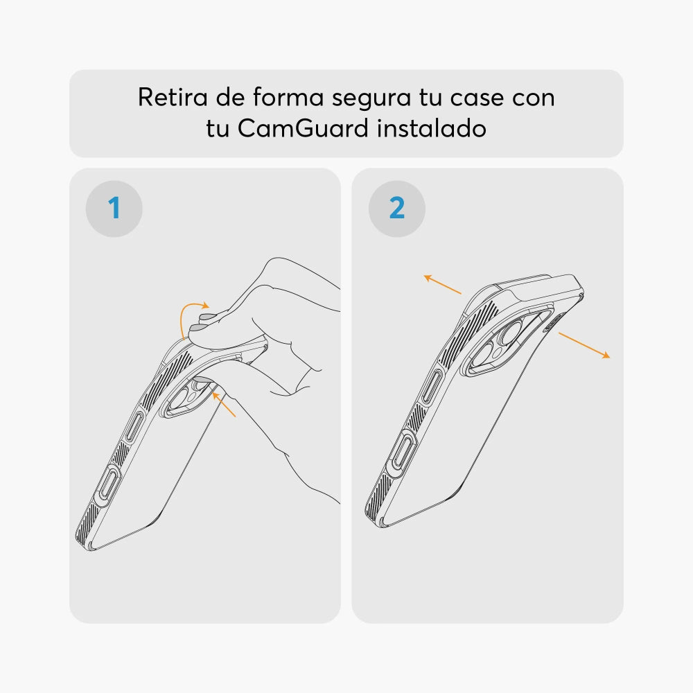 Protector de cámara NCO CamGuard Protection para iPhone 17 Pro Max - Negro