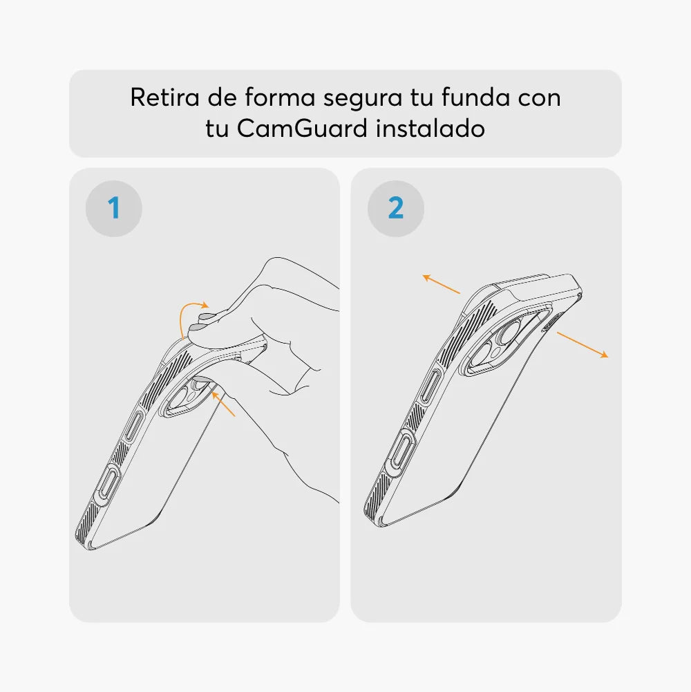 Protector de cámara NCO CamGuard Ring para iPhone 17 - Transparente
