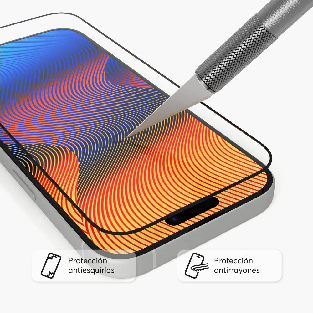 Protector de Pantalla NCO GlassGuard ShockProof para iPhone 17 Air - Transparente