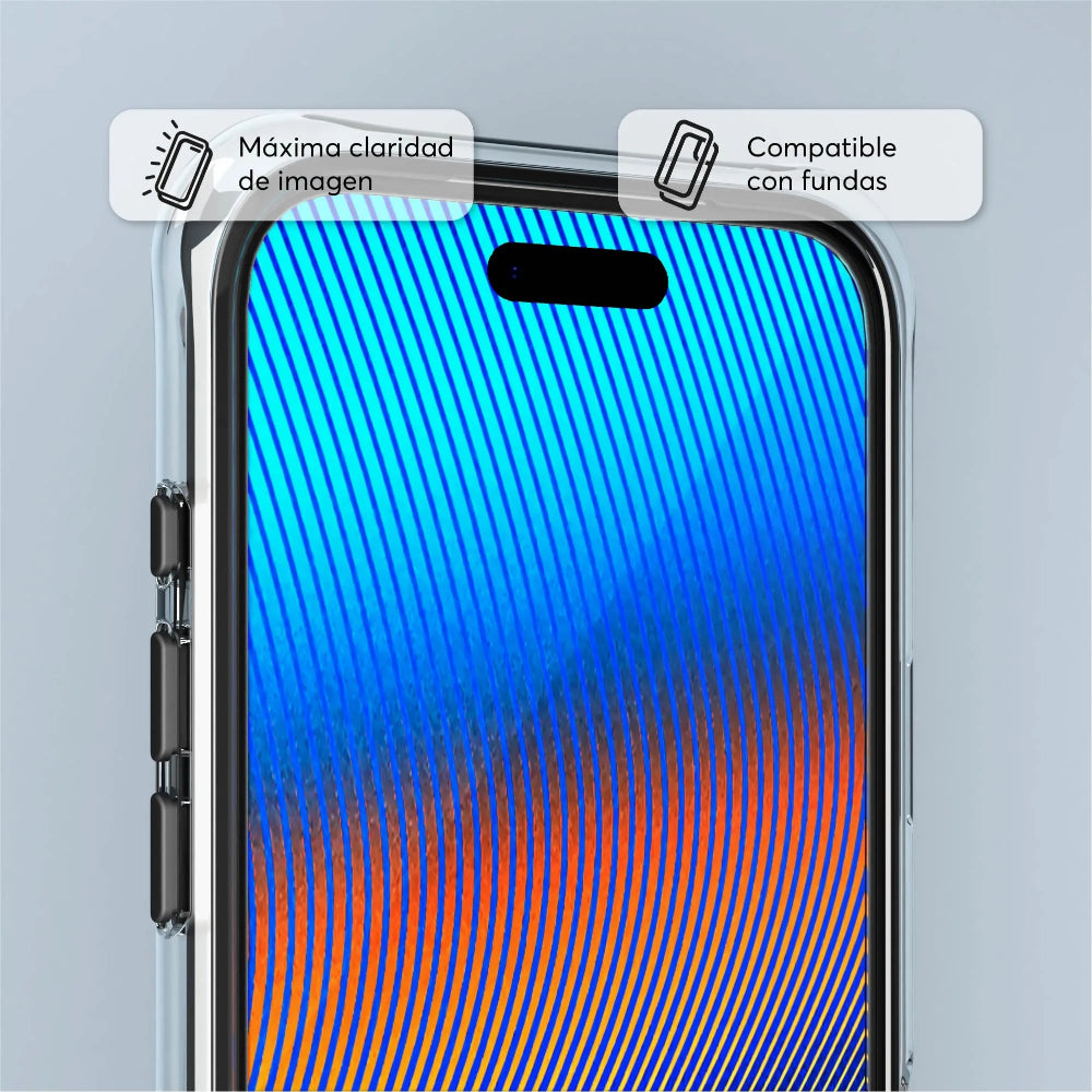 Protector de Pantalla NCO GlassGuard ShockProof para iPhone 17 Air - Transparente
