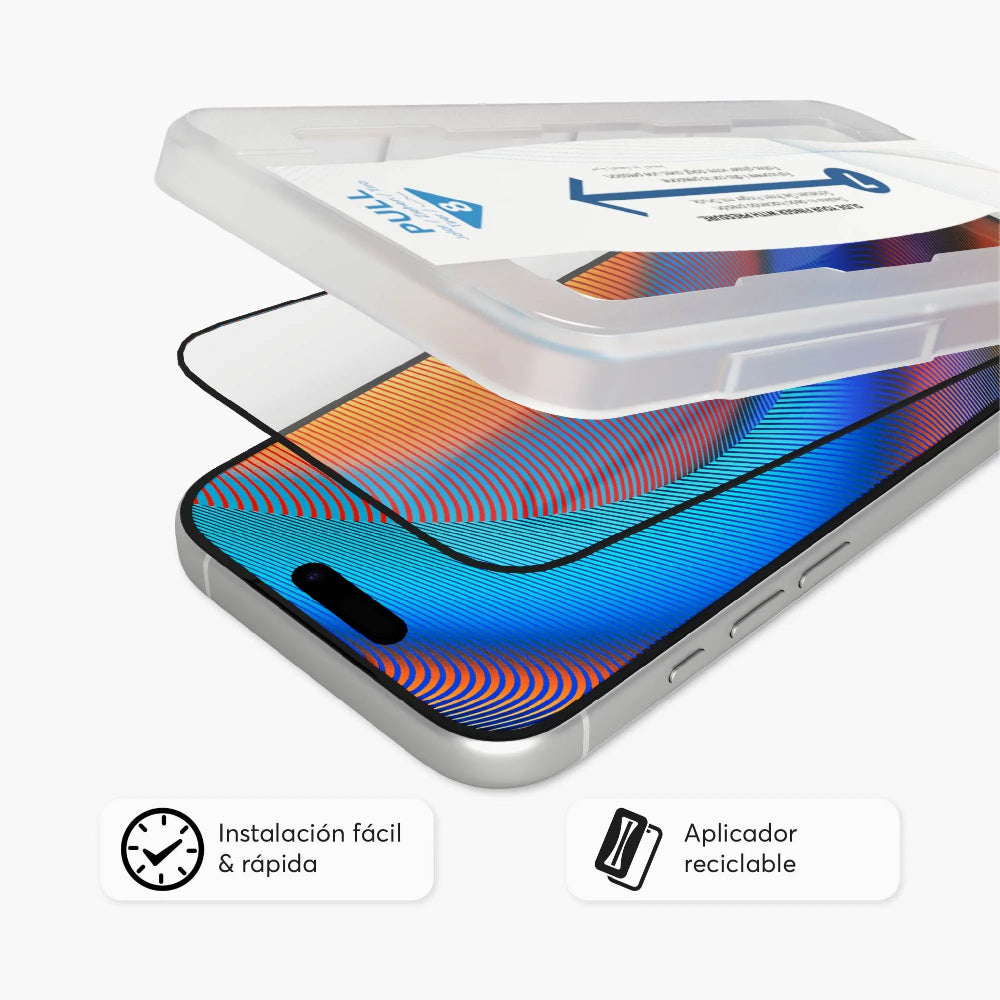 Protector de Pantalla NCO GlassGuard ShockProof para iPhone 17 Pro - Transparente