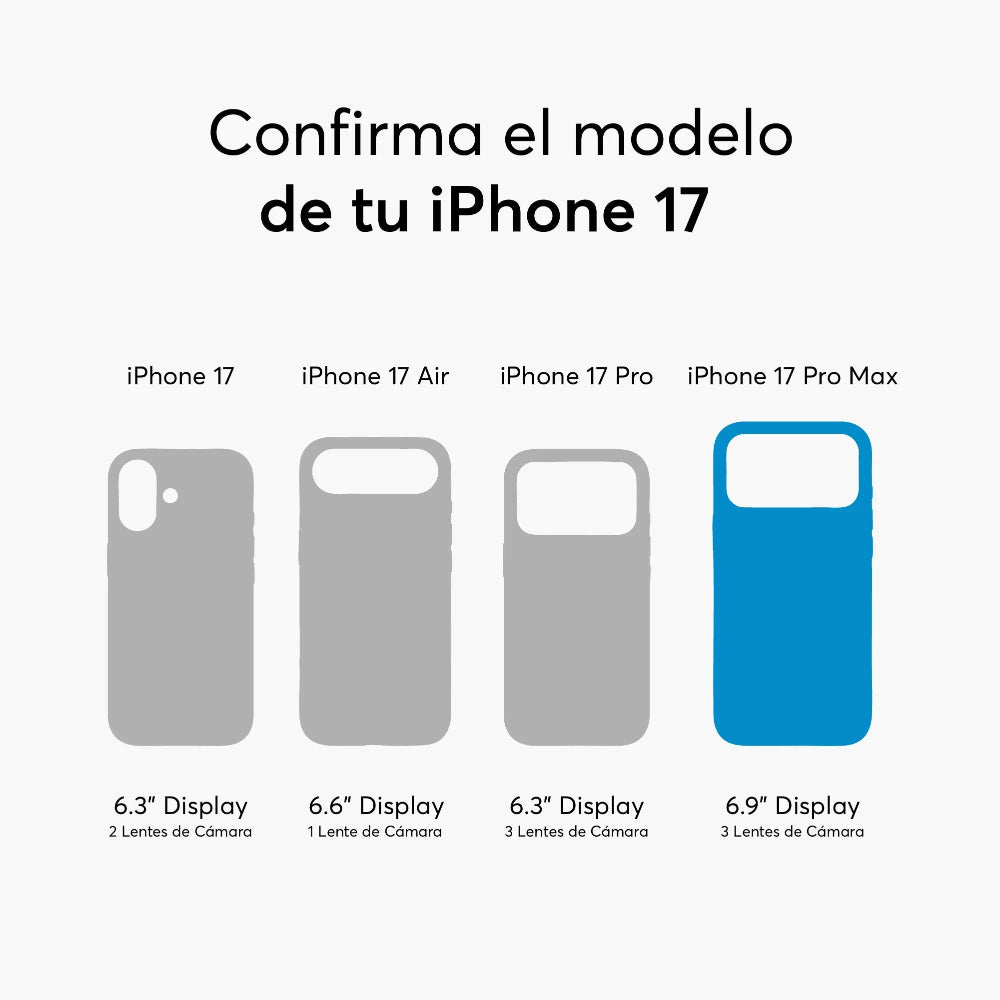 Protector de Pantalla NCO GlassGuard ShockProof para iPhone 17 Pro Max - Transparente