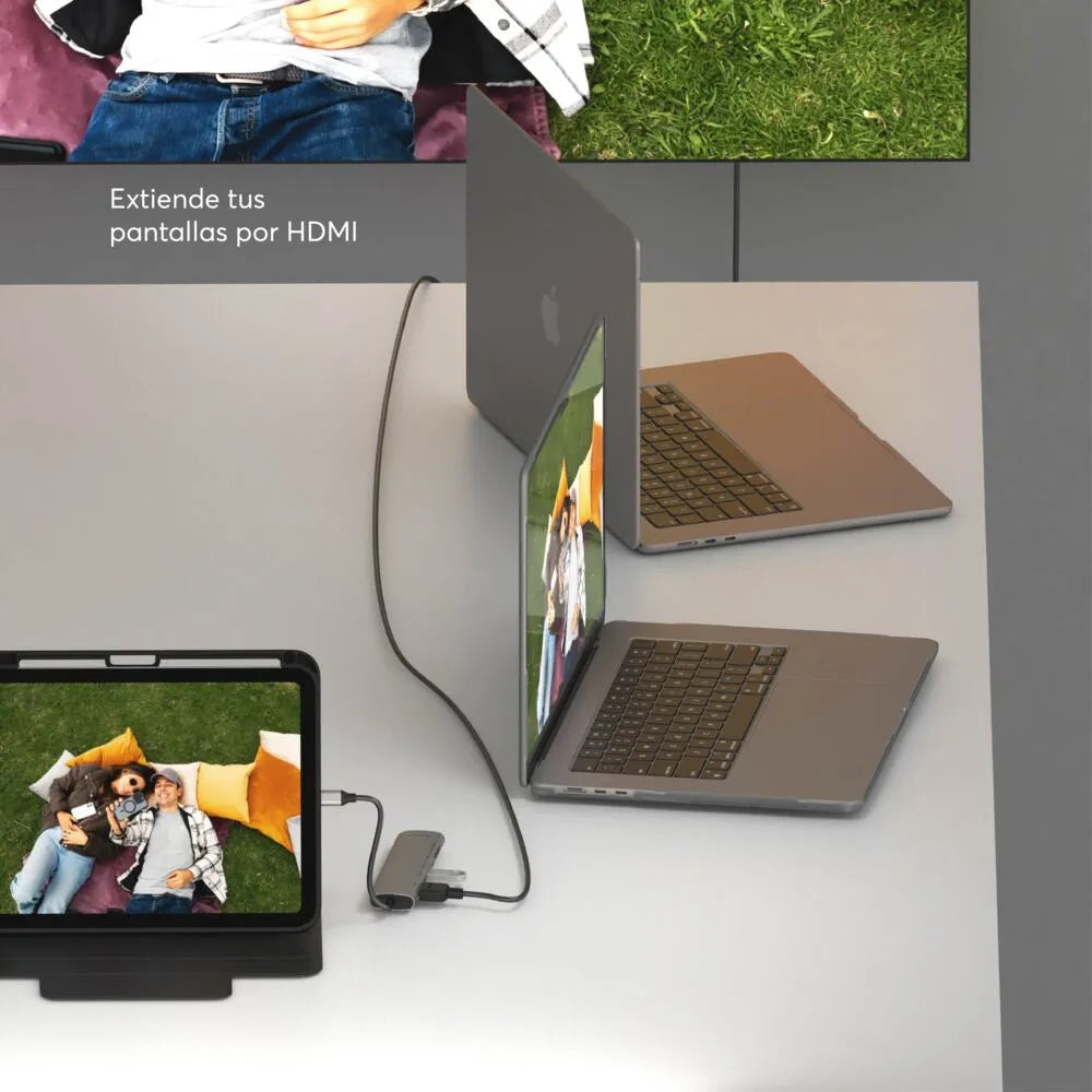Multipuerto Ultra NCO para Hub USB-C - Gris Espacial