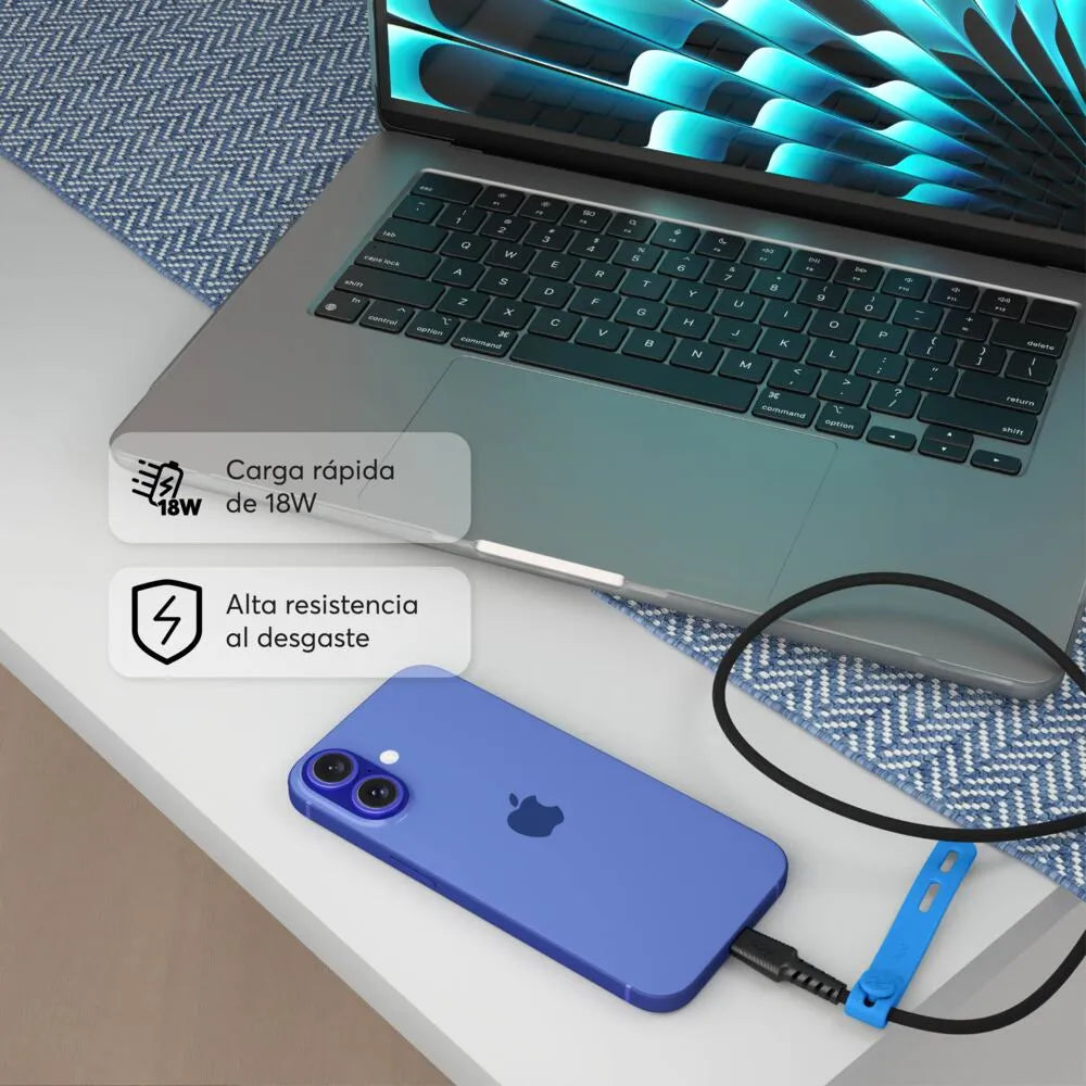 Cable PowerLite NCO USB-A a USB-C