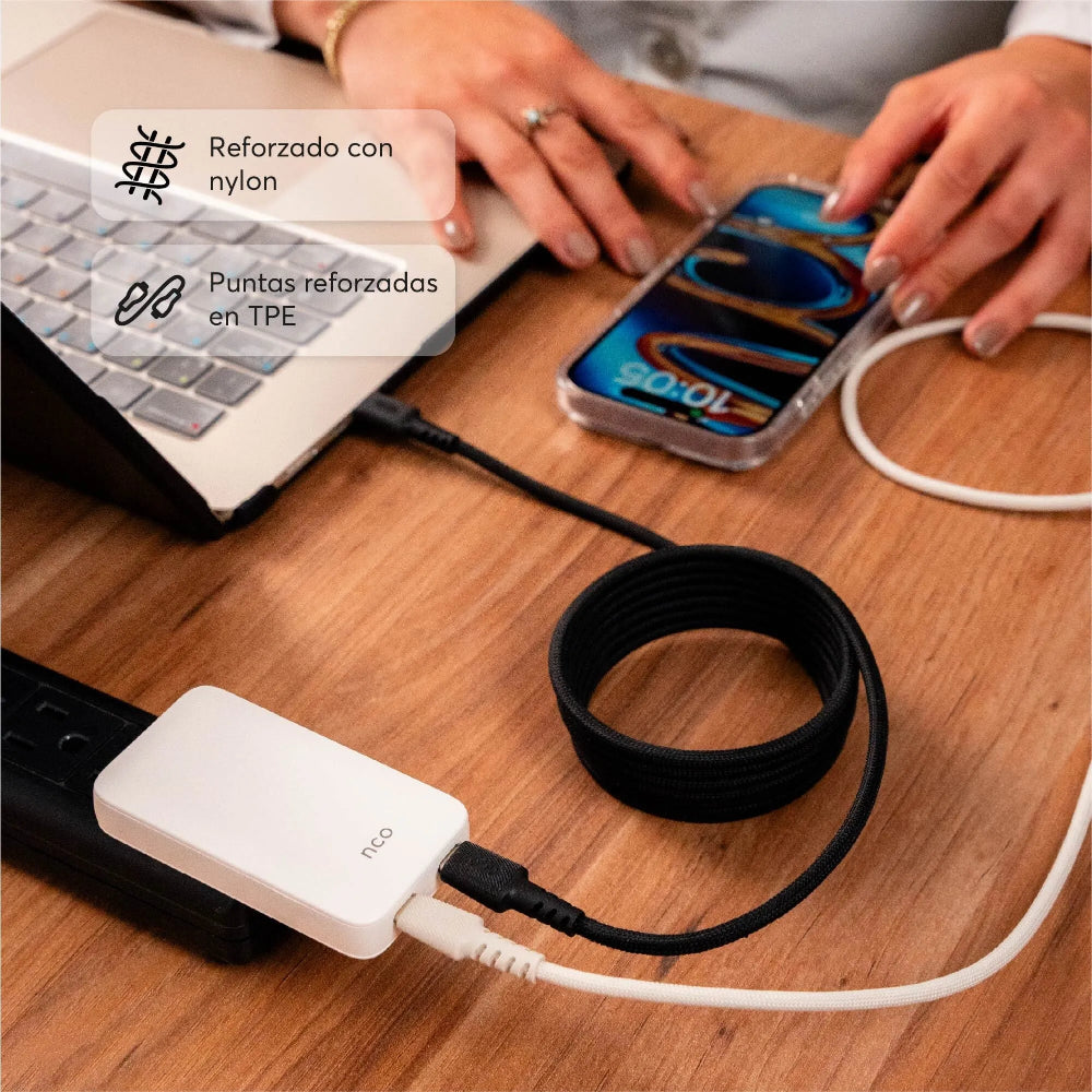 Cable_PowerForce_NCO_USB-C_a_USB-C_Posición_3_iShop_El_Salvador