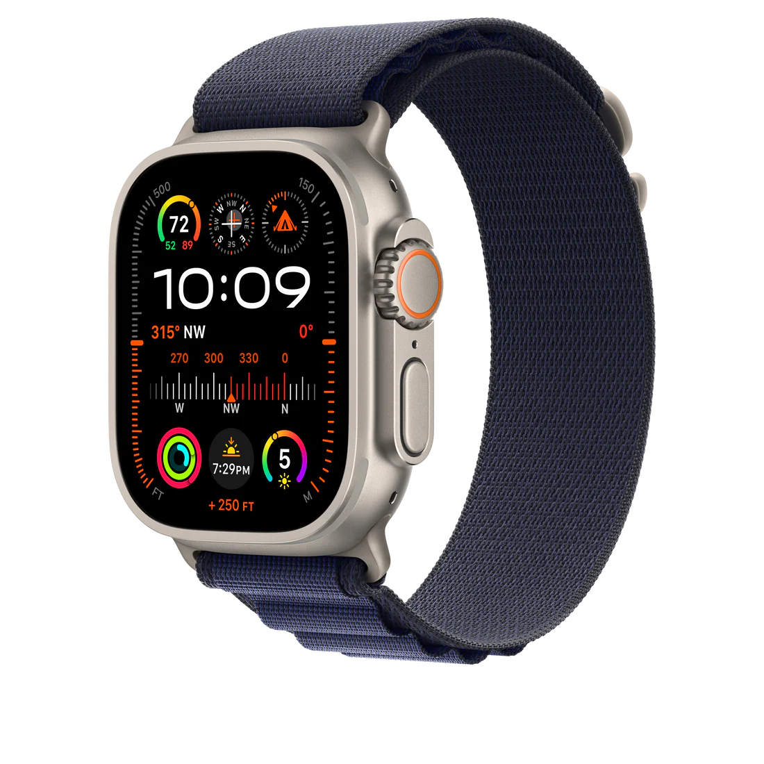 Correa Loop Alpine para el Apple Watch - Acabado titanio natural