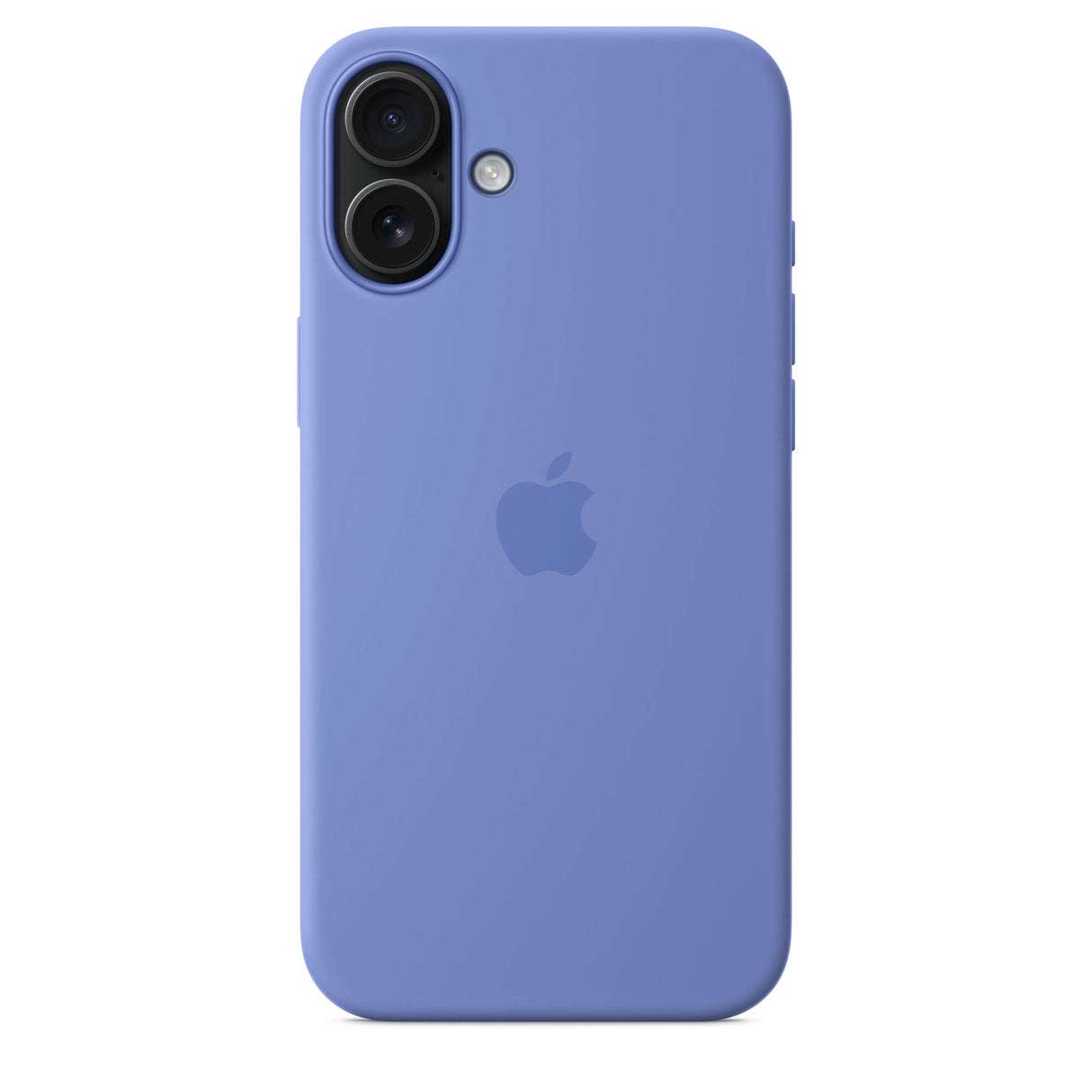 Funda de silicón con MagSafe para el iPhone 16 Plus – Violeta azul