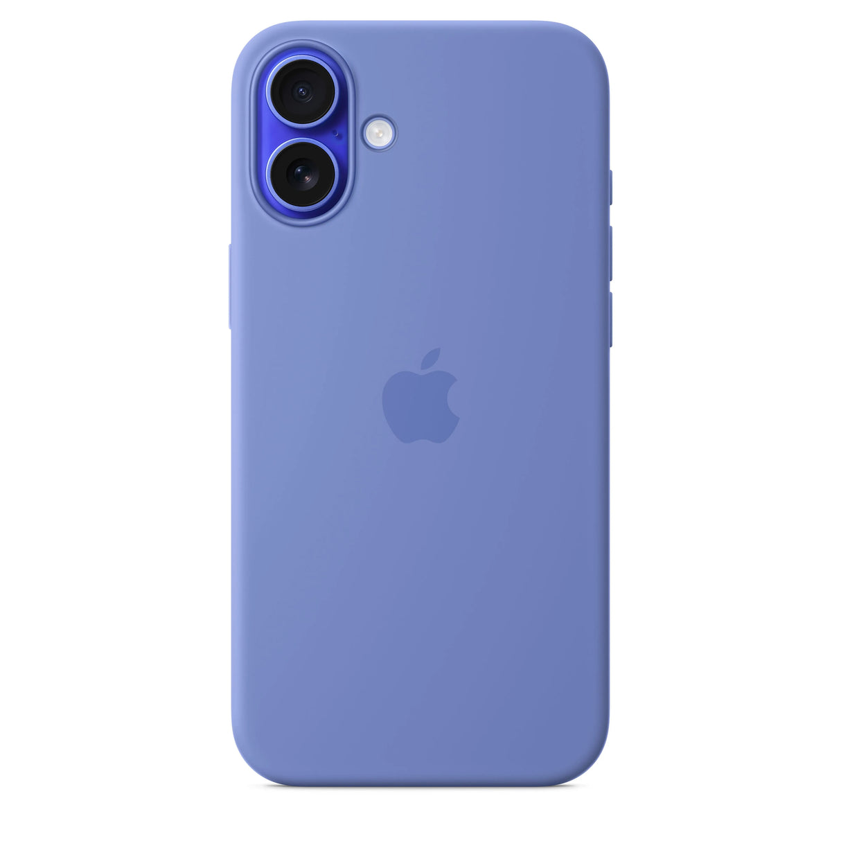 Funda de silicón con MagSafe para el iPhone 16 Plus – Violeta azul
