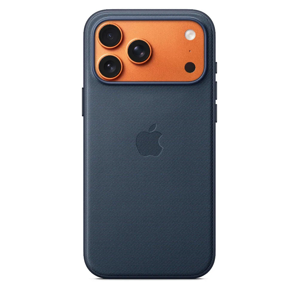 Funda de TechWoven con MagSafe para el iPhone 17 Pro Max – Azul