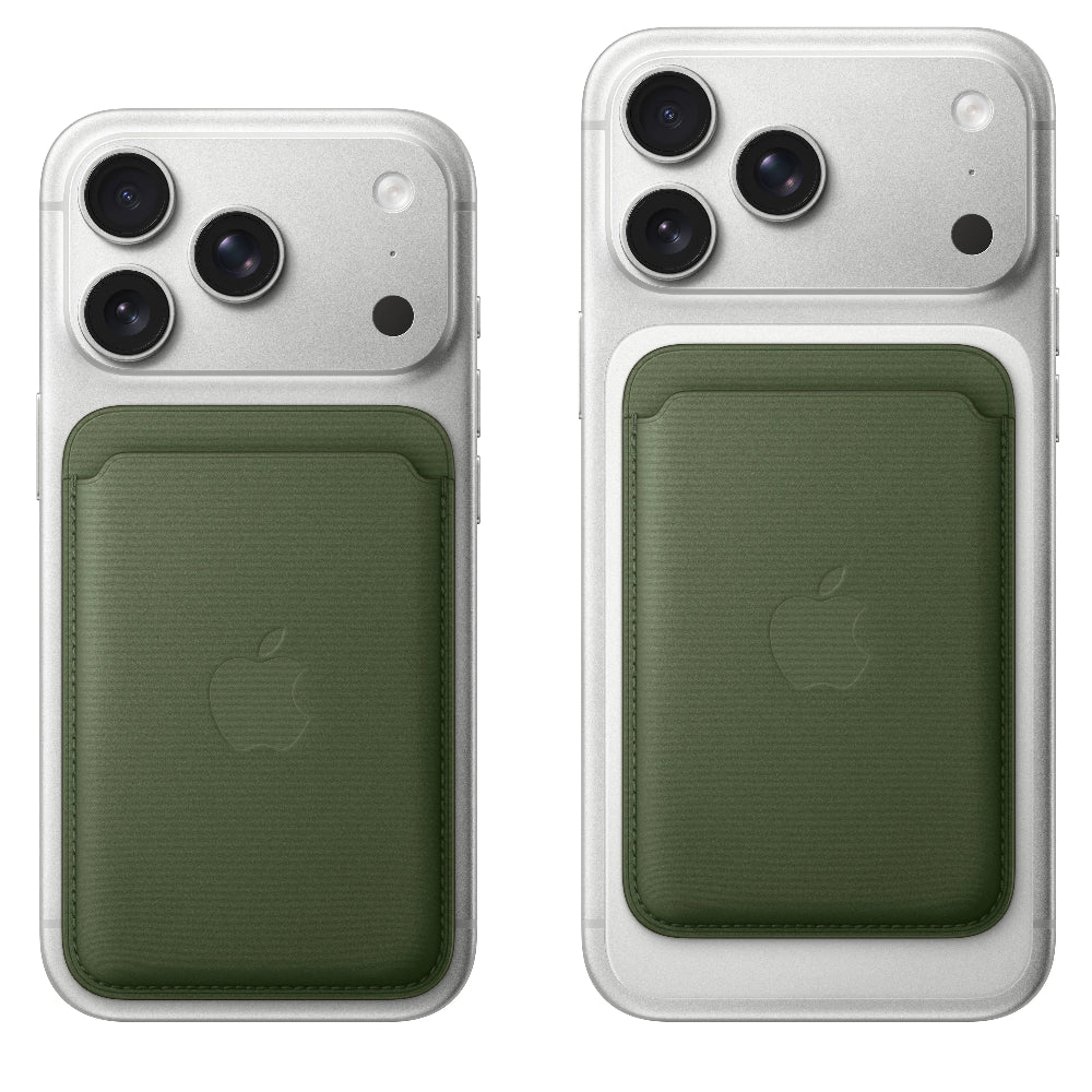 Tarjetero FineWoven con MagSafe para iPhone - Musgo