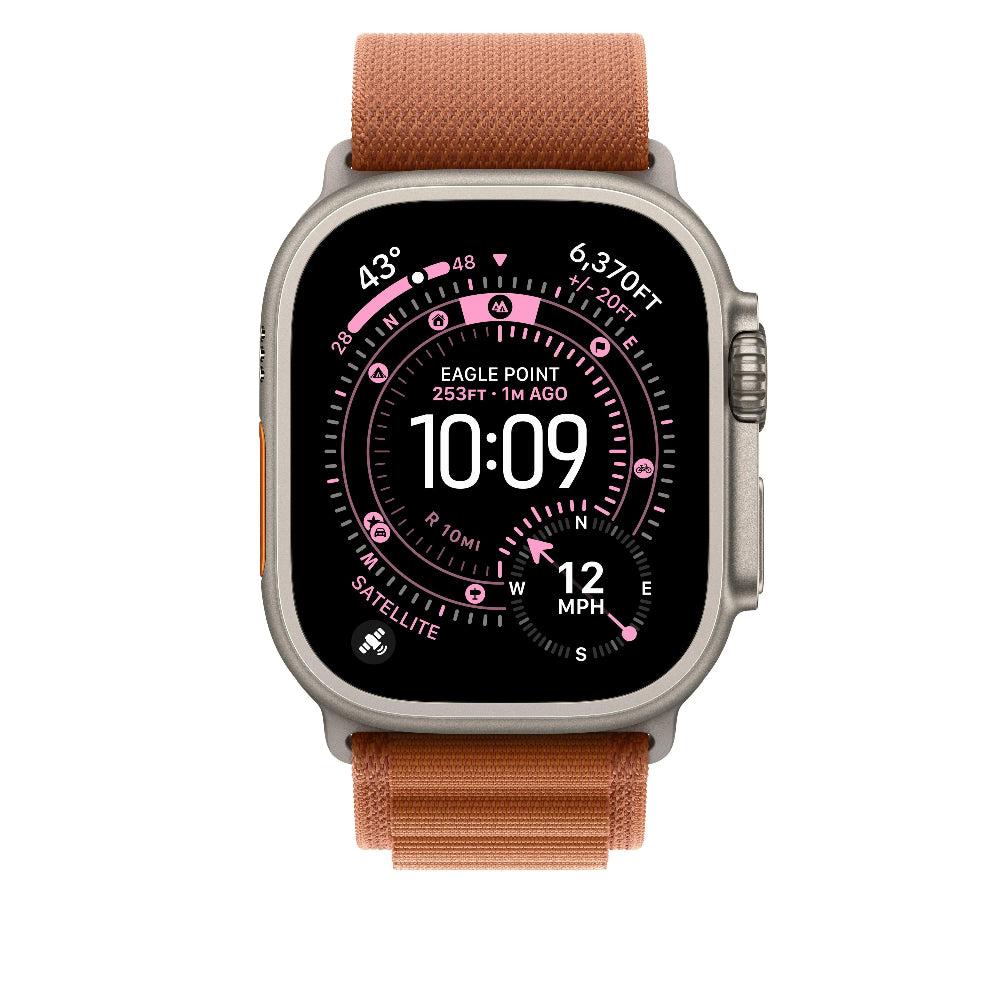 Correa_Alpine_para_Apple_Watch_Acabado_titanio_natural_Posición_6_iShop_El_Salvador