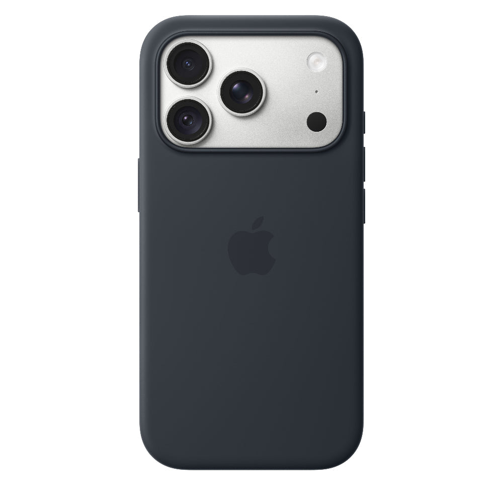 Funda_de_Silicon_con_MagSafe_para_el_iPhone_18_Pro_Azul_Marino_Imagen_posicion_3_iShop_El_Salvador