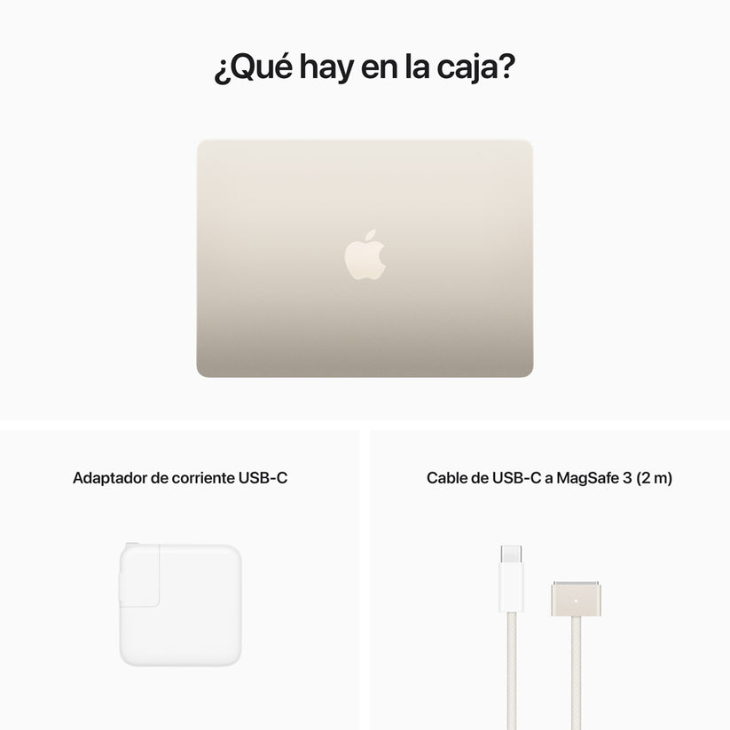 MacBook Air 13 con Chip M2 (Teclado Inglés)