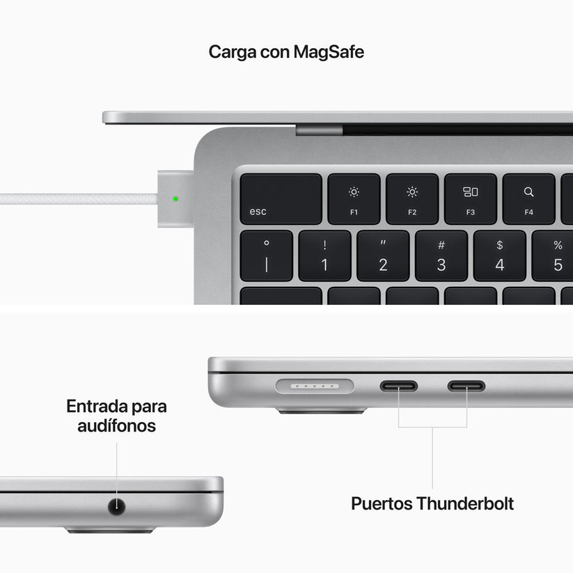 MacBook Air 13 con Chip M2 (Teclado Inglés)