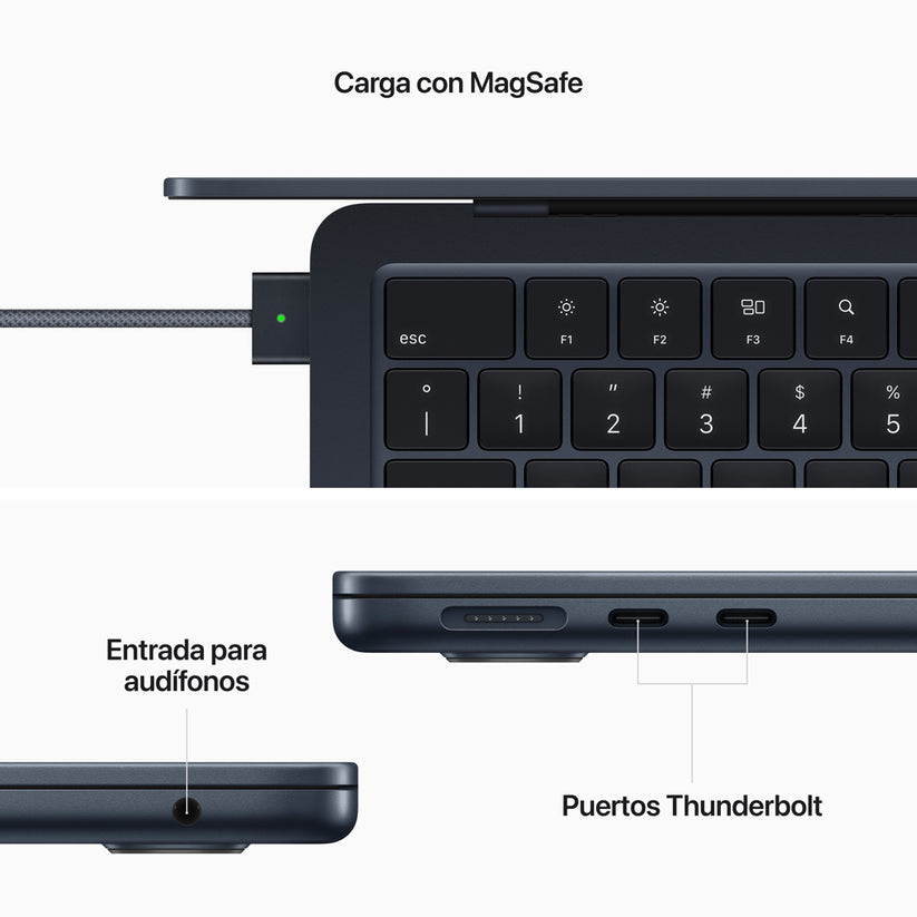 MacBook Air 13 con Chip M2 (Teclado Inglés)