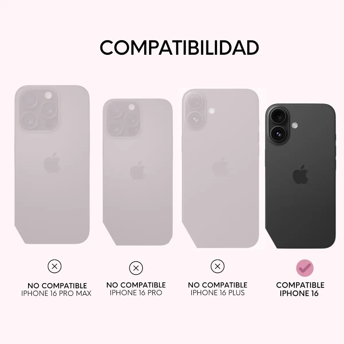 Case Kate Spade Wavy con Magsafe para iPhone 16 - Nightfall