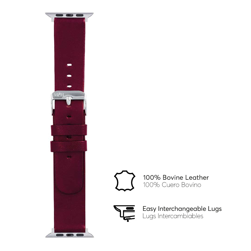 Correa en cuero LeatherBand NCO para Apple Watch