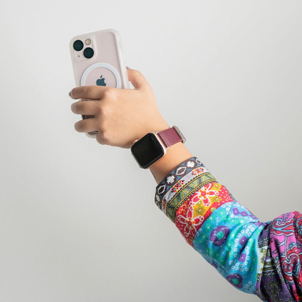 Correa en cuero LeatherBand NCO para Apple Watch