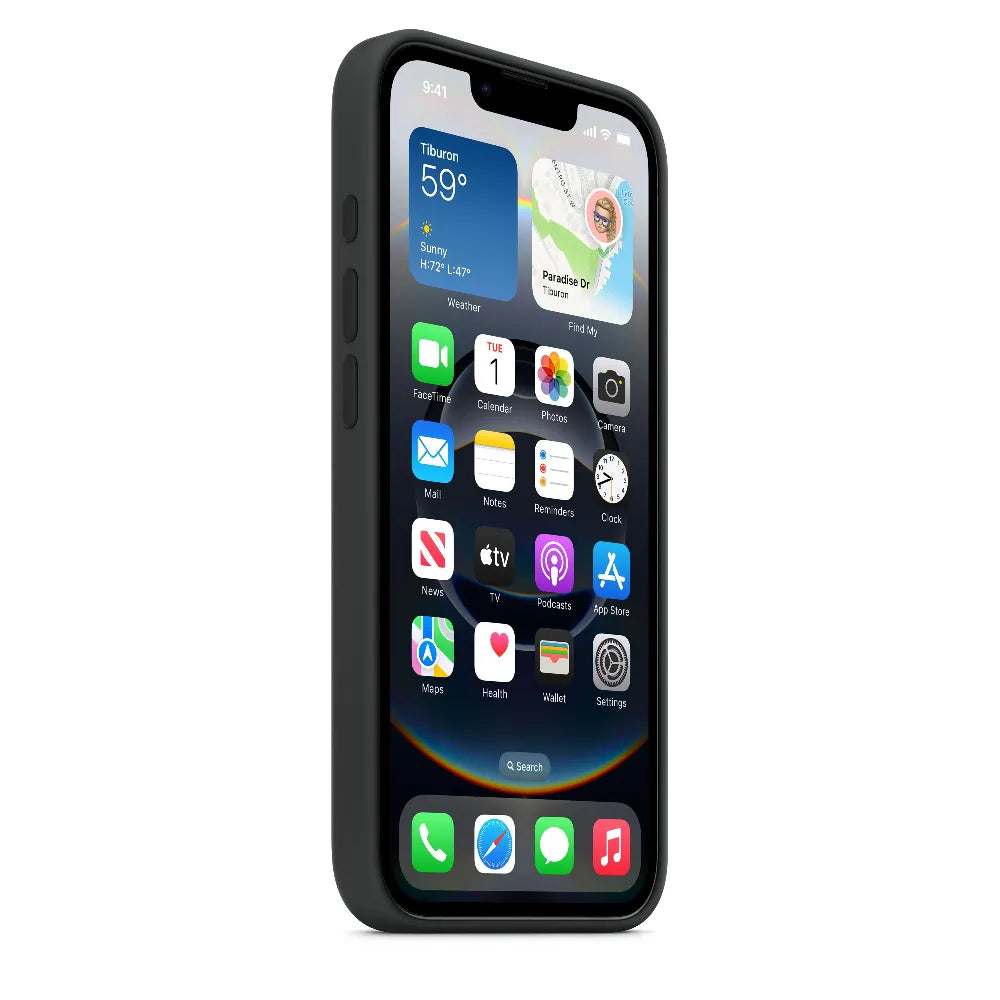 Case de Silicona Apple para iPhone 16e – Negro